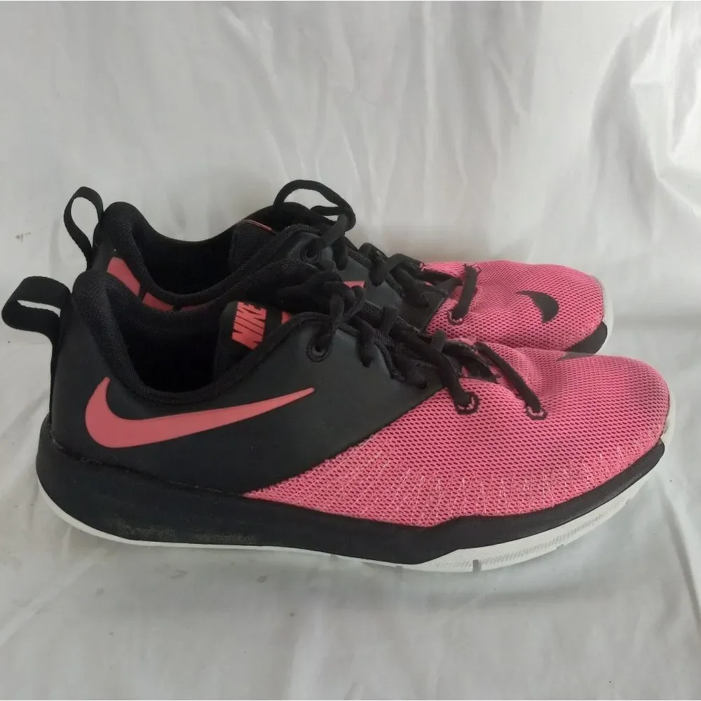 Nike Team Girls Hustle D7 Low Sneakers Black/Racer Pink/White